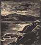 Viola Patterson woodcuts of Victoria, B.C.